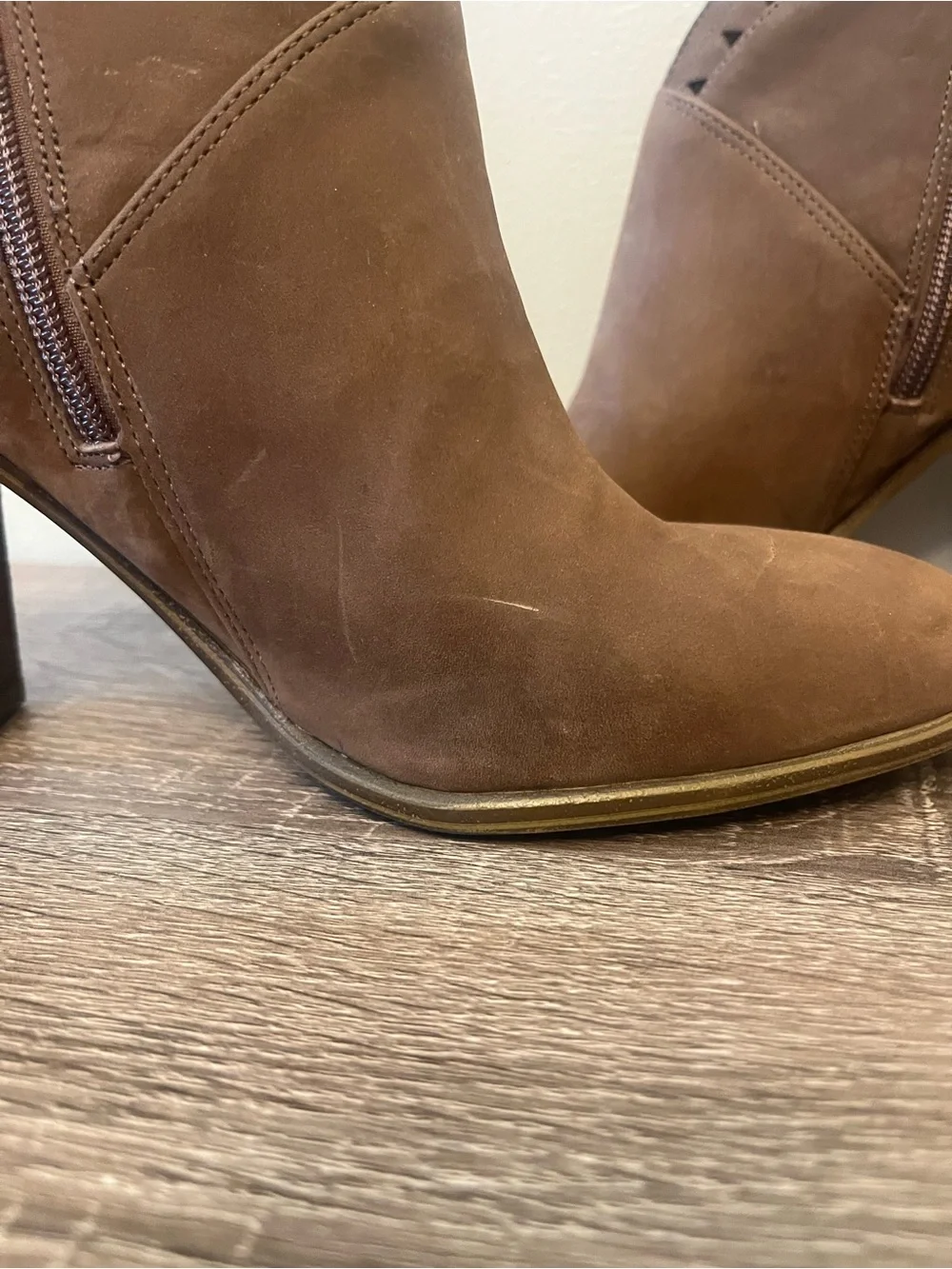 Vince Camuto Fritan Ankle Bootie Women's Size 10M Brown Boho Festival